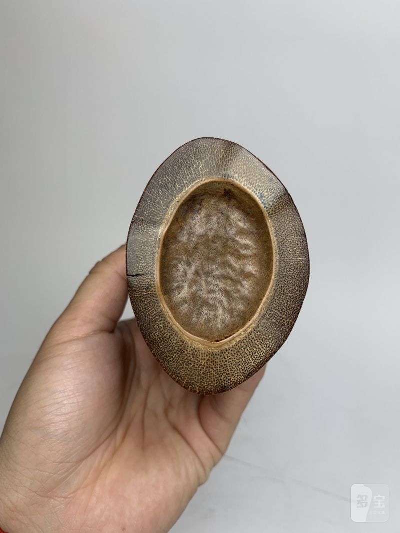 清咸丰 庄元植刻金文竹笔筒 - 图11